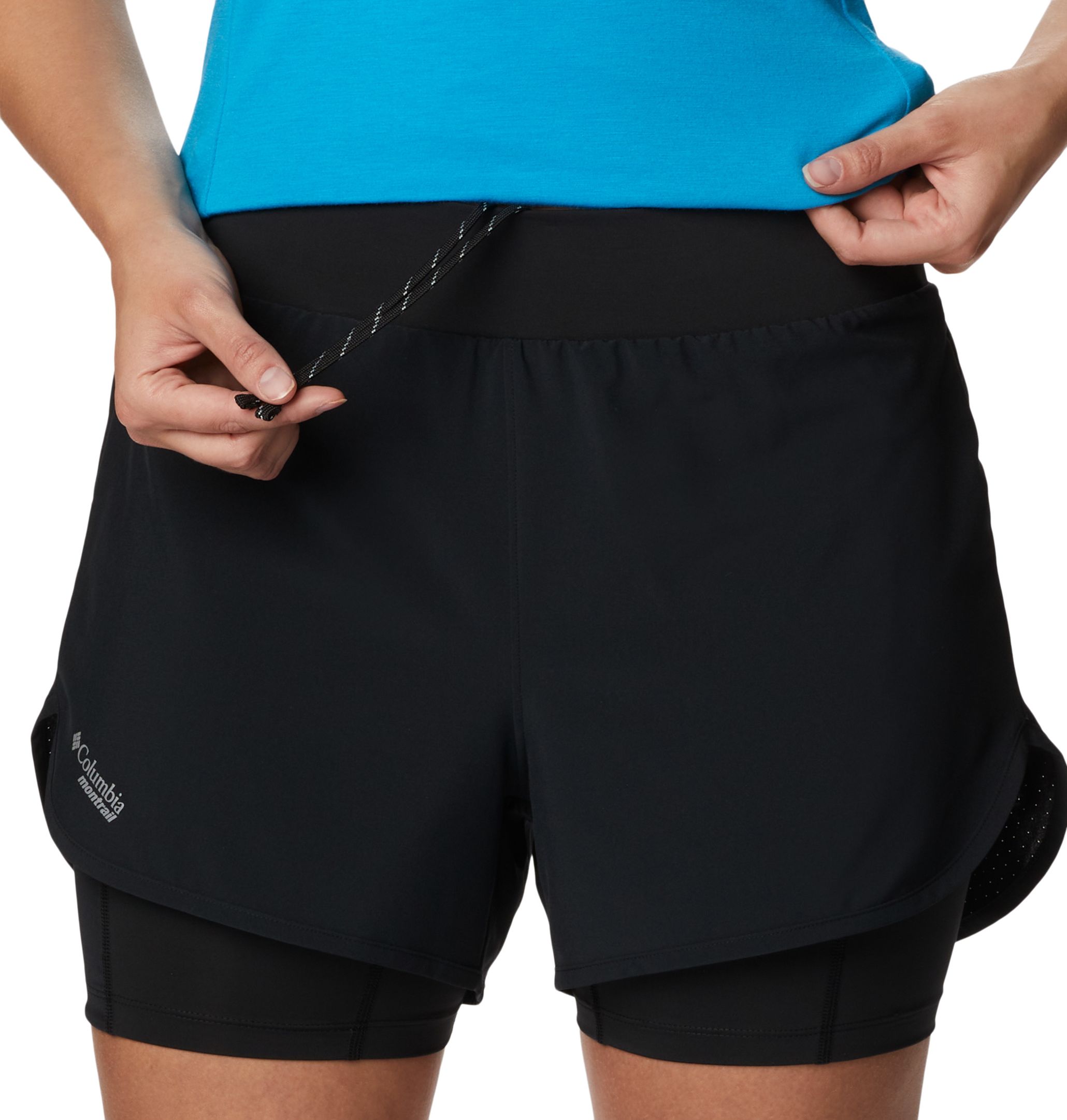 COLUMBIA Femmes Short Noir Décontracté Standard M W30 COLUMBIA Femmes Short Noir Décontracté Standard M W30