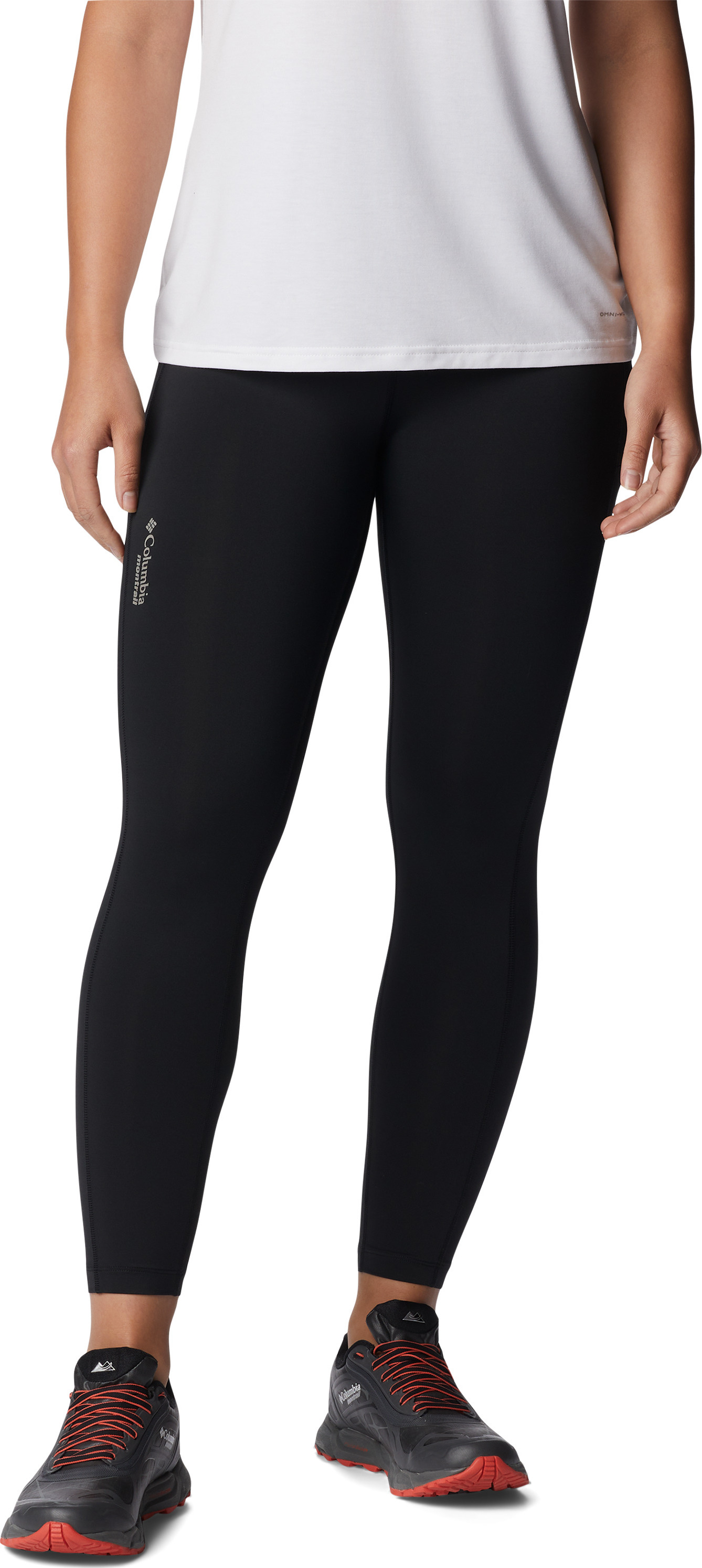 Women's Endless Trail Running Tights Black