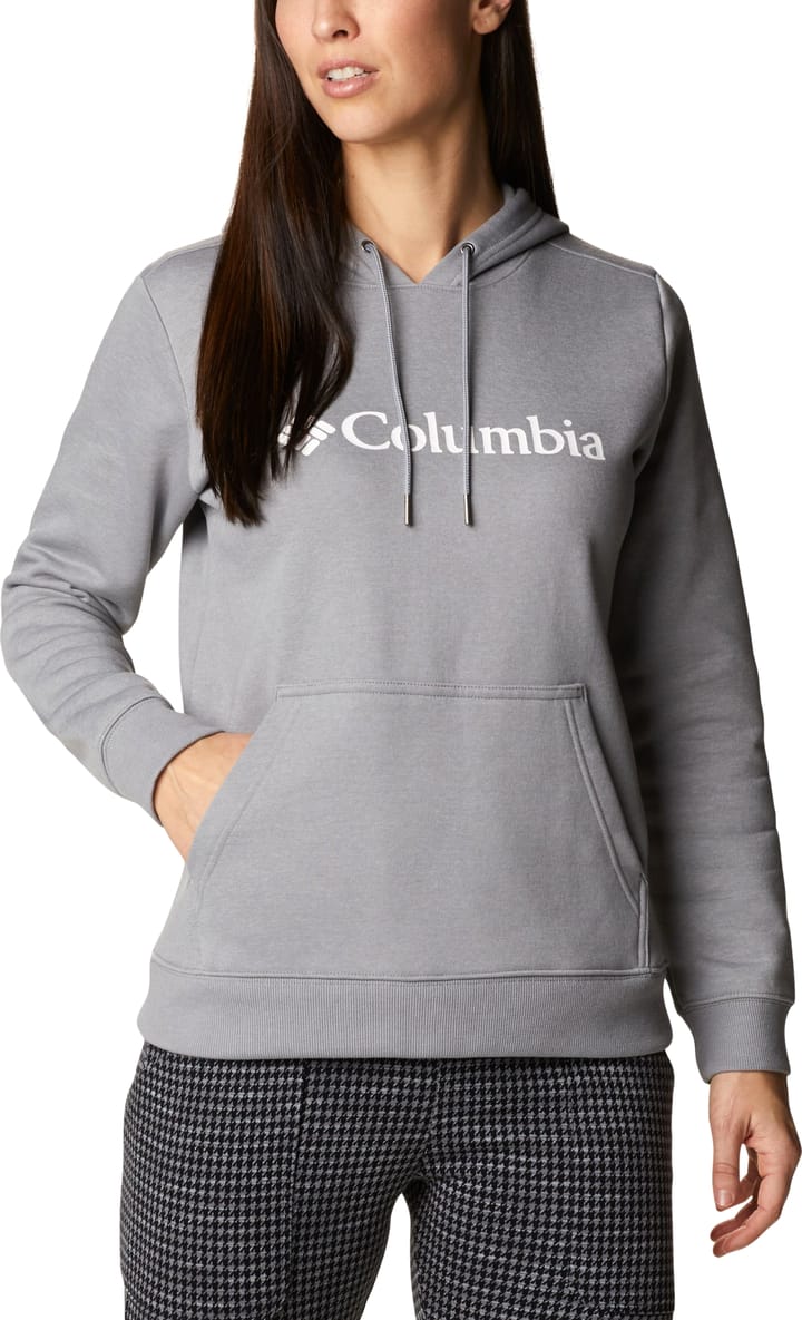 Columbia Women's Columbia Logo Hoodie Monument Heather Columbia