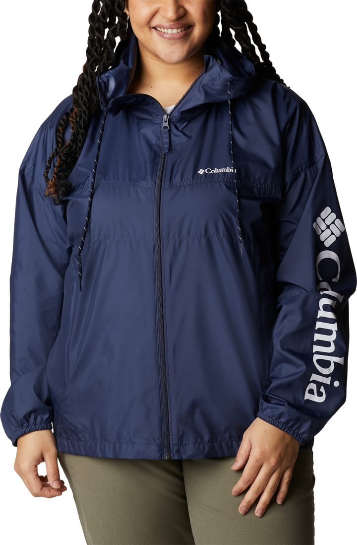 Columbia Women's Flash Challenger Novelty Windbreaker Jacket Nocturnal Columbia