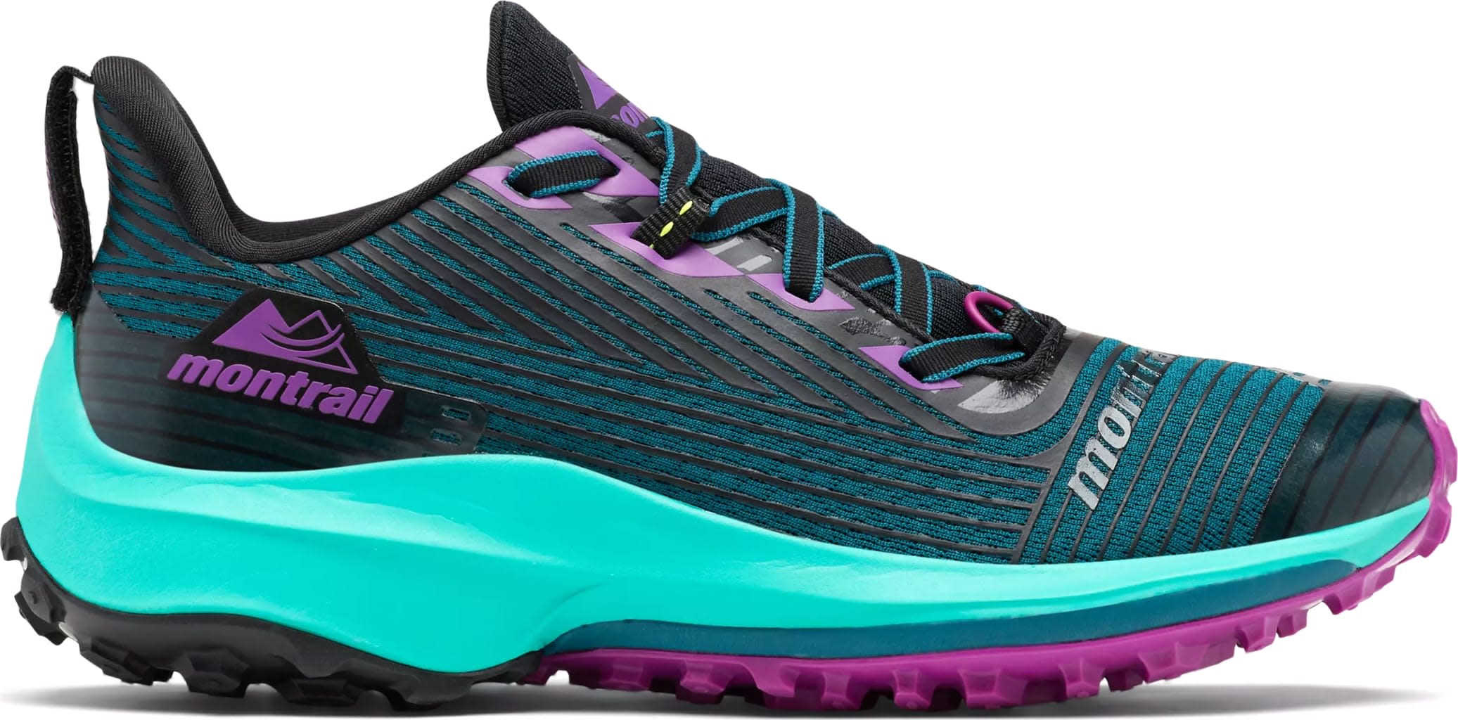 Women’s Montrail Trinity AG Running Shoe Deep Water Bright Plum