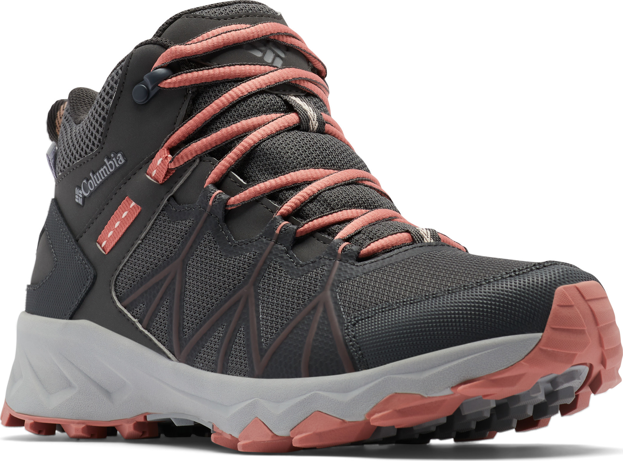 Columbia Women’s Peakfreak II Mid Outdry Dark Grey Dark Coral