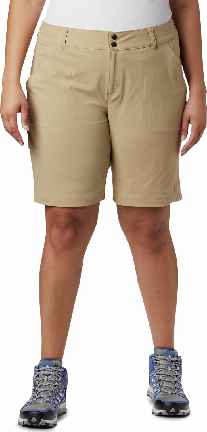 Columbia Women's Saturday Trail Long Short British Tan Columbia