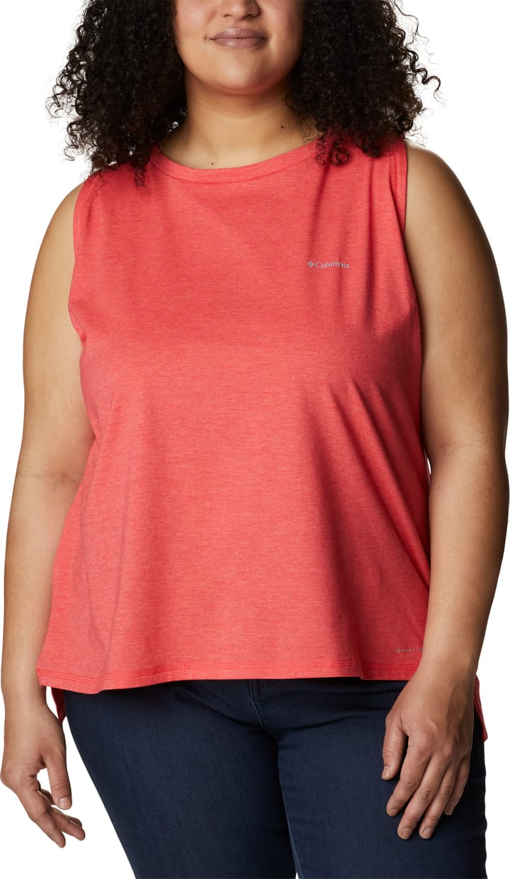Columbia Women´s Sun Trek Tank Red Hibiscus Heather Columbia