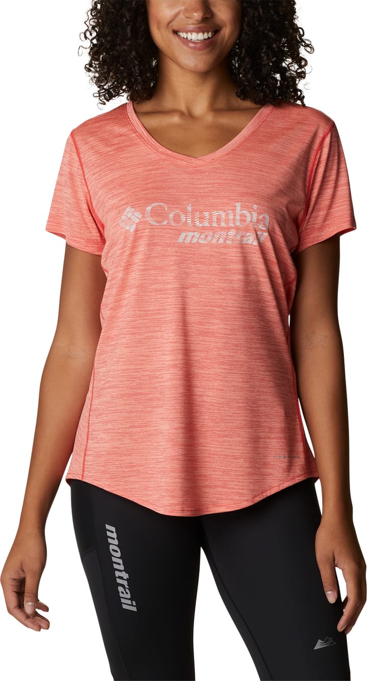Columbia Women´s Trinity Trail II Graphic Tee Red Hibiscus Columbia