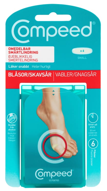 Compeed Compeed Gnagsårplaster Small NoColor Compeed