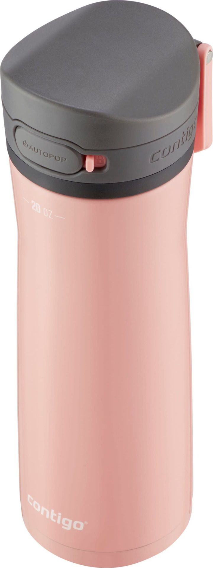 Contigo Jackson Chill Autopop Vacuum-Insulated Water Bottle 590 ml Pink Lemonade Contigo