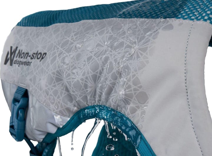 Non-stop Dogwear Cooling Vest Light gray/Teal Non-stop Dogwear