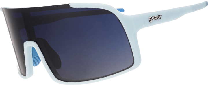 Goodr Sunglasses Kidnapped By A Cyborg Light Blue Goodr Sunglasses