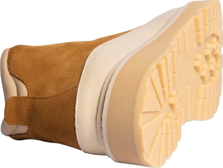 mono Women's Core Cap Suede Cognac Cream mono Women's Core Cap Suede Cognac Cream