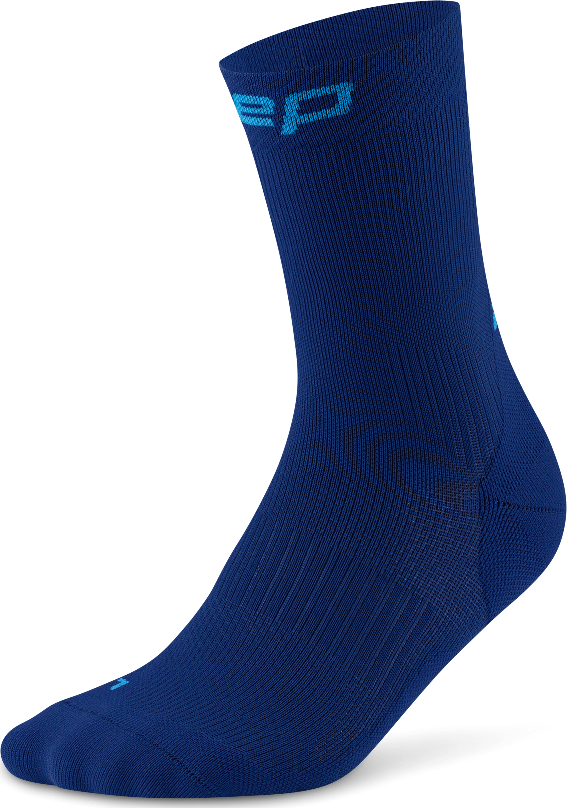 CEP Men's Run Socks Mid Cut 5.0 Dark Blue