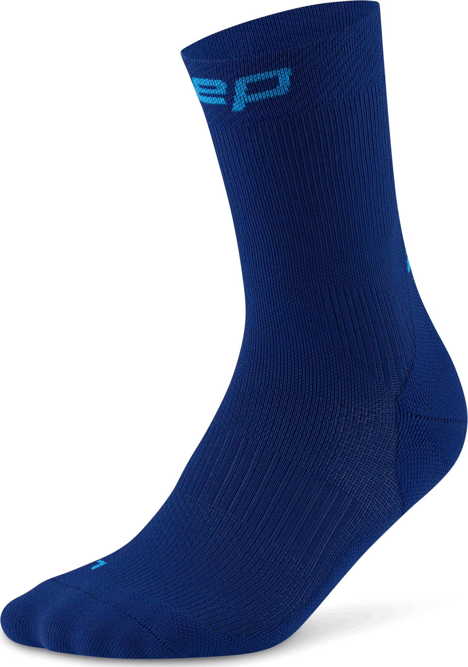 CEP Men's Run Socks Mid Cut 5.0 Dark Blue