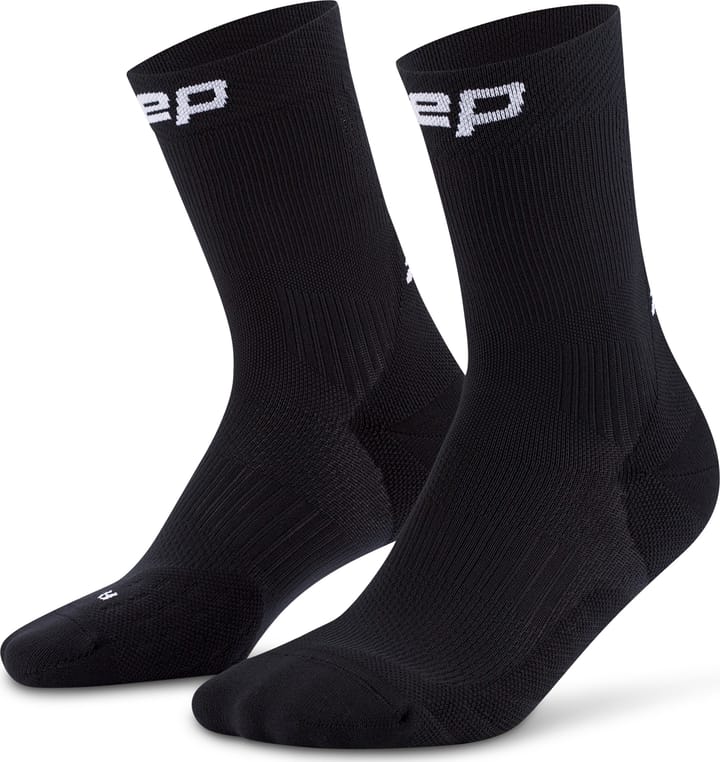 CEP Women's Run Socks Mid Cut 5.0 Black CEP