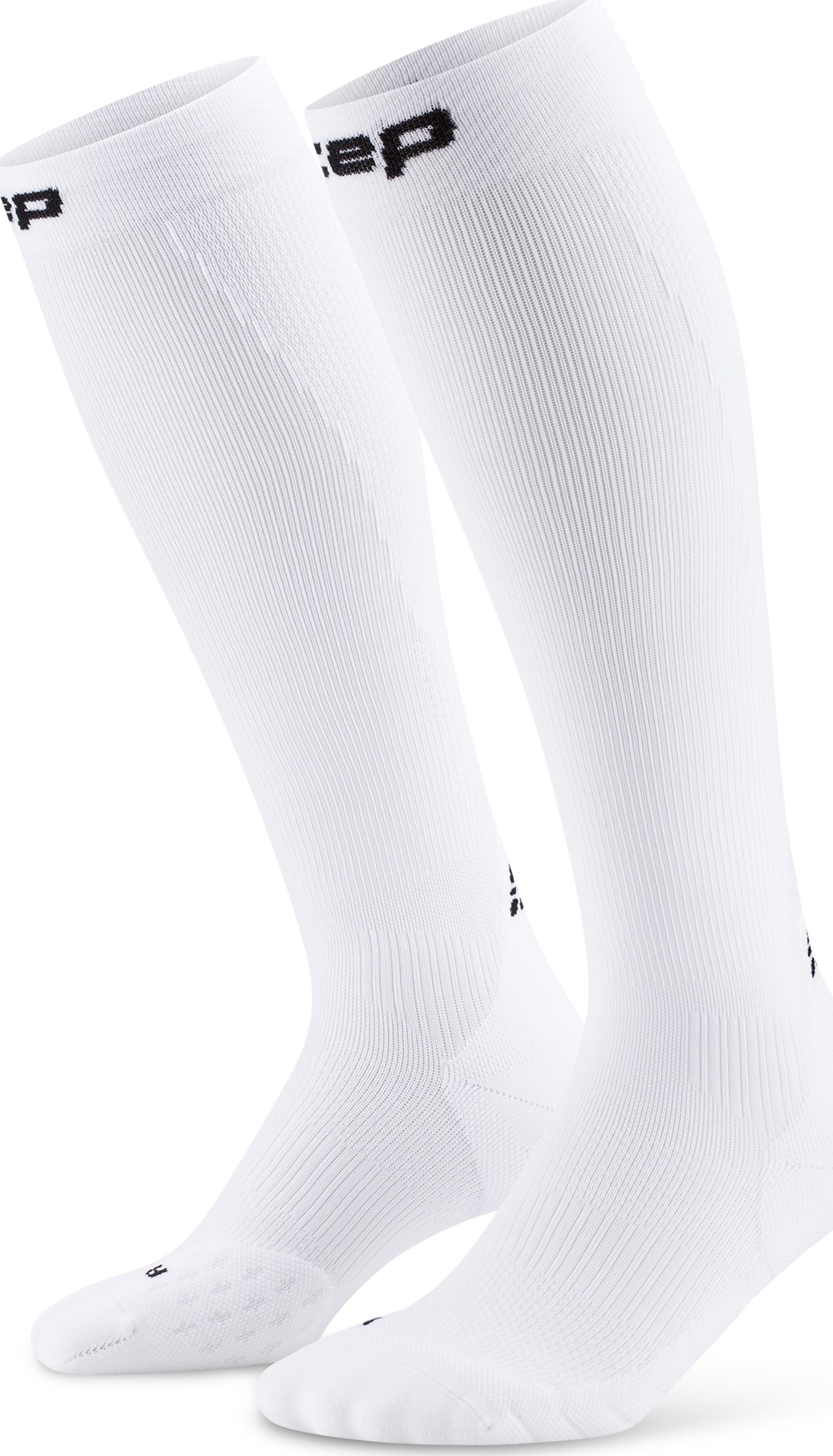 CEP Women's Run Socks Tall 5.0 White