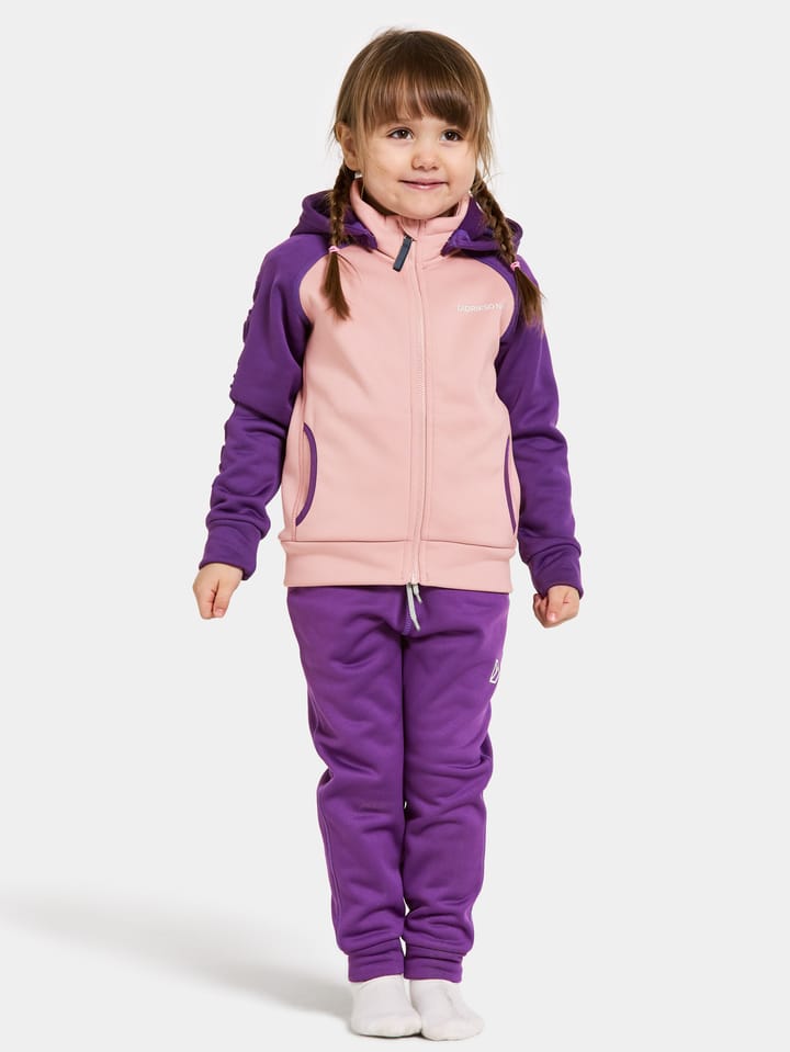 Didriksons Kids' Corin Full Zip 8 Dusty Pink Didriksons