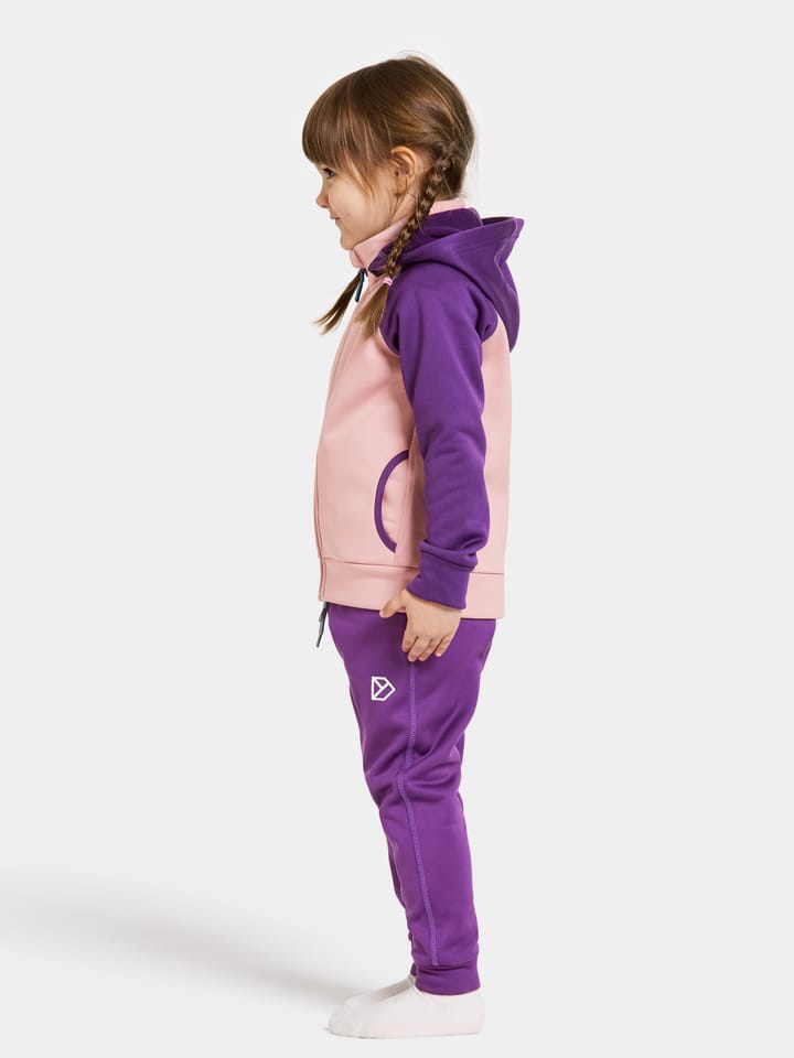 Didriksons Kids' Corin Full Zip 8 Dusty Pink Didriksons