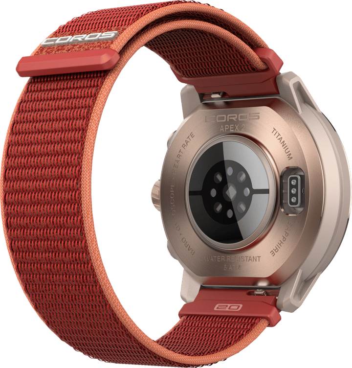 Coros Apex 2 Premium Multisport Watch Coral Coros