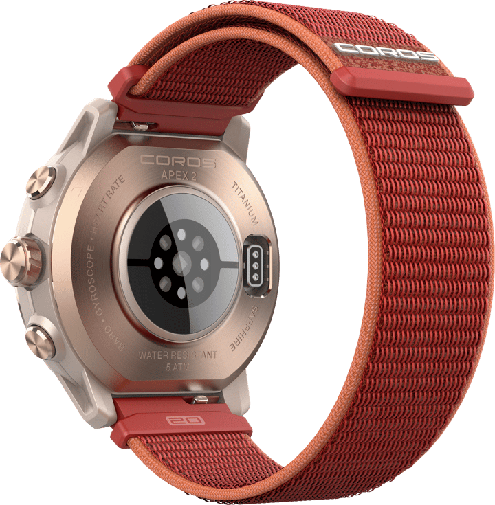 Coros Apex 2 Premium Multisport Watch Coral Coros