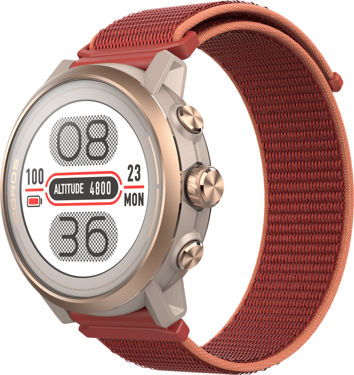 Coros Apex 2 Premium Multisport Watch Coral Coros