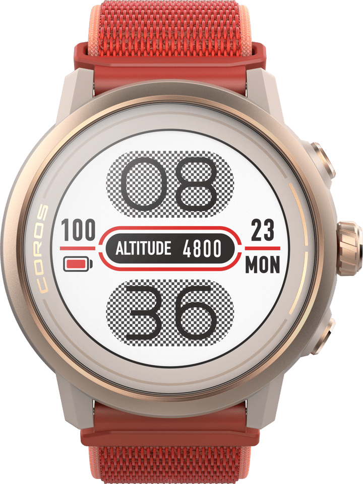Coros Apex 2 Premium Multisport Watch Coral Coros