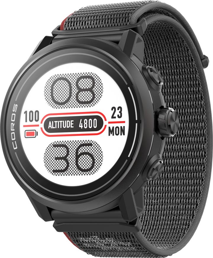 Apex 2 Premium Multisport Watch Black Coros