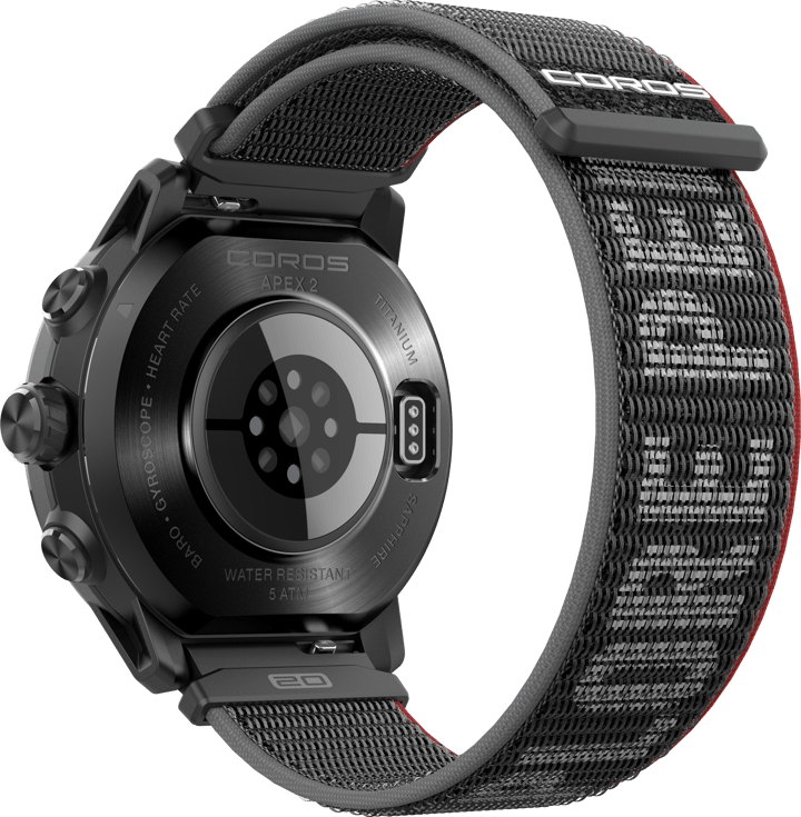 Apex 2 Premium Multisport Watch Black Coros