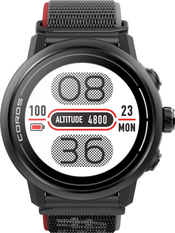 Coros Apex 2 Premium Multisport Watch Black Coros