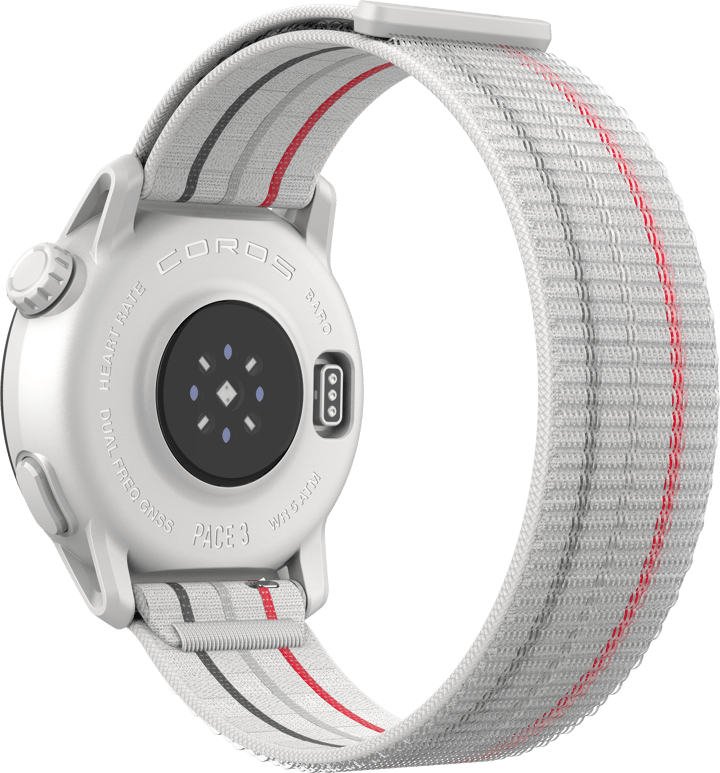 Coros Coros Pace 3 Nylon White Coros Coros Coros Pace 3 Nylon White Coros