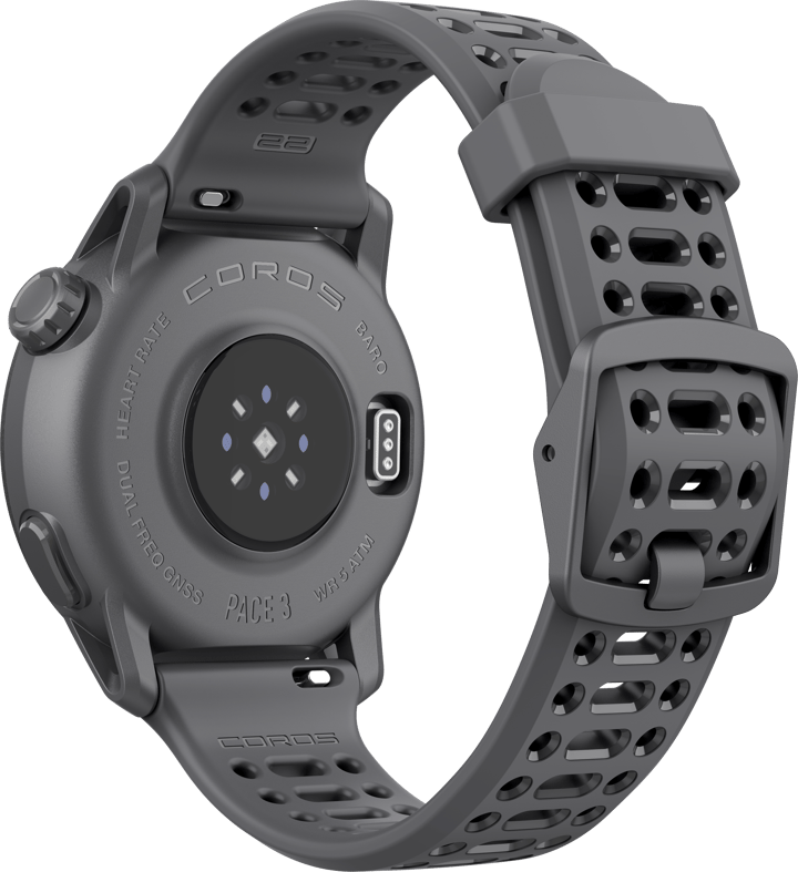 Coros Coros Pace 3 Silicone Black Coros Coros Coros Pace 3 Silicone Black Coros