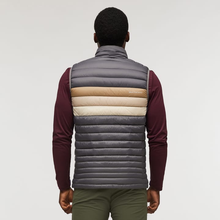 Cotopaxi Men's Fuego Down Vest Cinder Stripes Cotopaxi