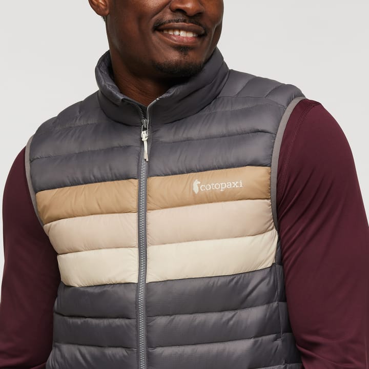 Cotopaxi Men's Fuego Down Vest Cinder Stripes Cotopaxi