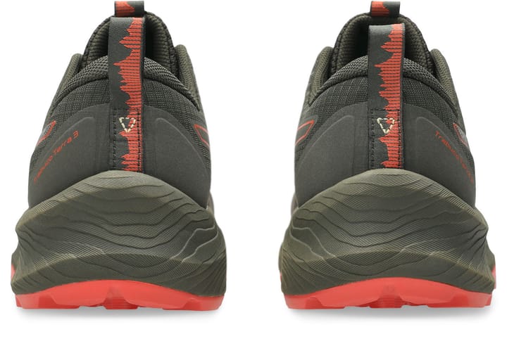 Asics Men's Trabuco Terra 3 Brown Stone/spicy Red Asics