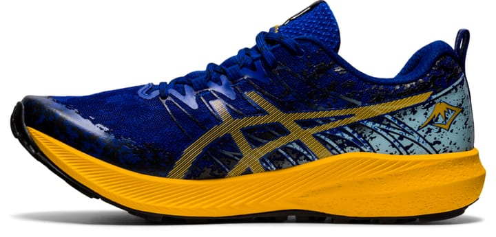 Asics Men's Fuji Lite 2 Monaco Blue/Sunflower Asics Asics Men's Fuji Lite 2 Monaco Blue/Sunflower Asics