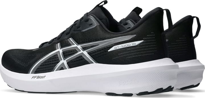 Asics Men's Gt-1000 14 Black/white Asics Asics Men's Gt-1000 14 Black/white Asics
