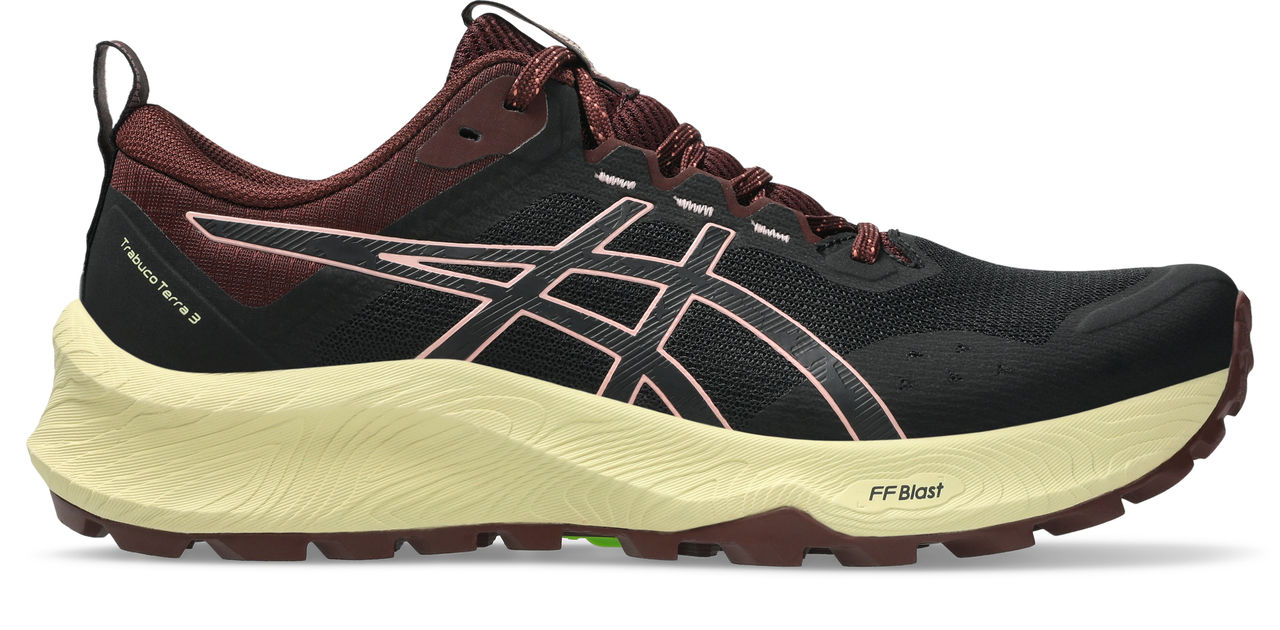 Asics Women's Trabuco Terra 3 Black/wild Blossom Løpesko 37