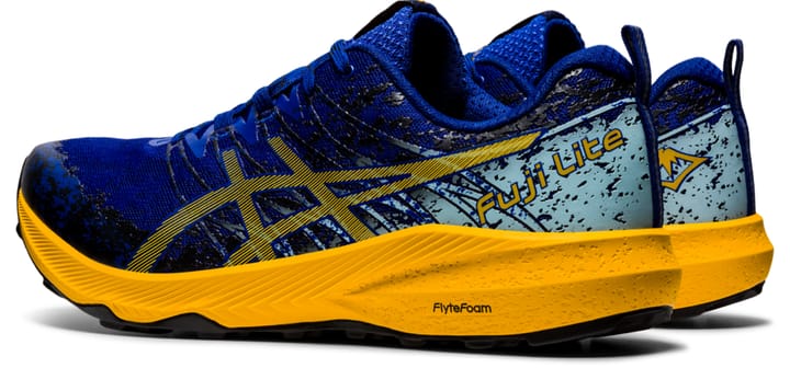 Asics Men's Fuji Lite 2 Monaco Blue/Sunflower Asics Asics Men's Fuji Lite 2 Monaco Blue/Sunflower Asics