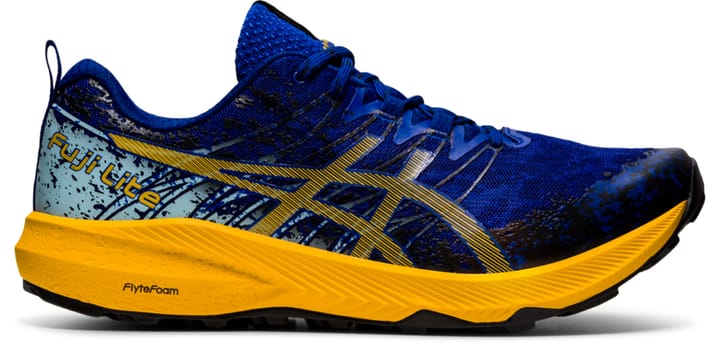 Asics Men's Fuji Lite 2 Monaco Blue/Sunflower Asics Asics Men's Fuji Lite 2 Monaco Blue/Sunflower Asics