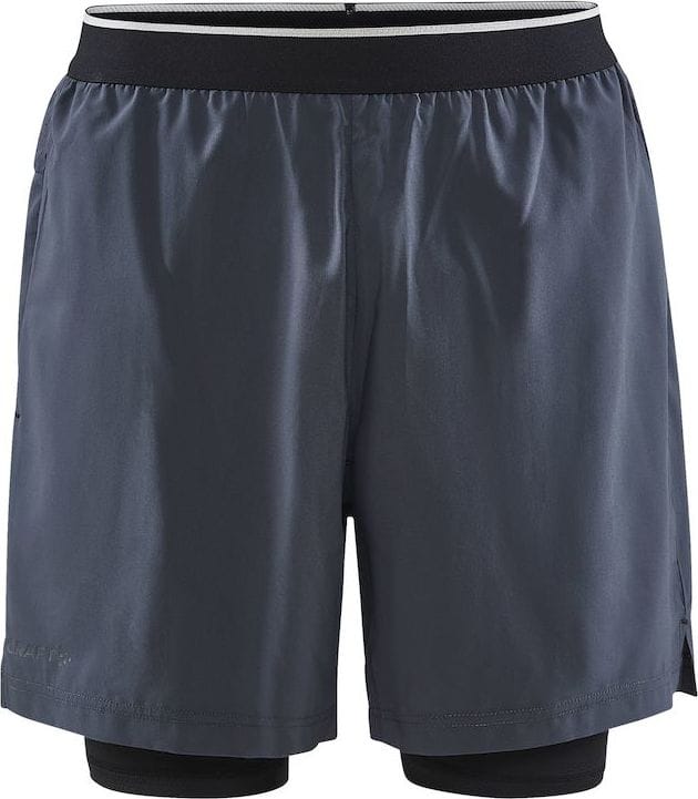 Craft Men's Adv Charge 2-In-1 Stretch Shorts Asphalt Craft Craft Men's Adv Charge 2-In-1 Stretch Shorts Asphalt Craft