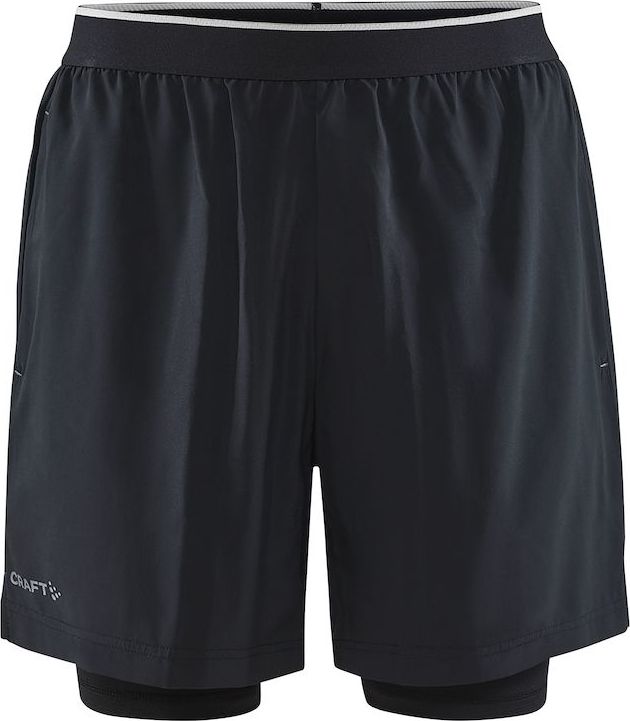 Men’s Adv Charge 2-In-1 Stretch Shorts Black