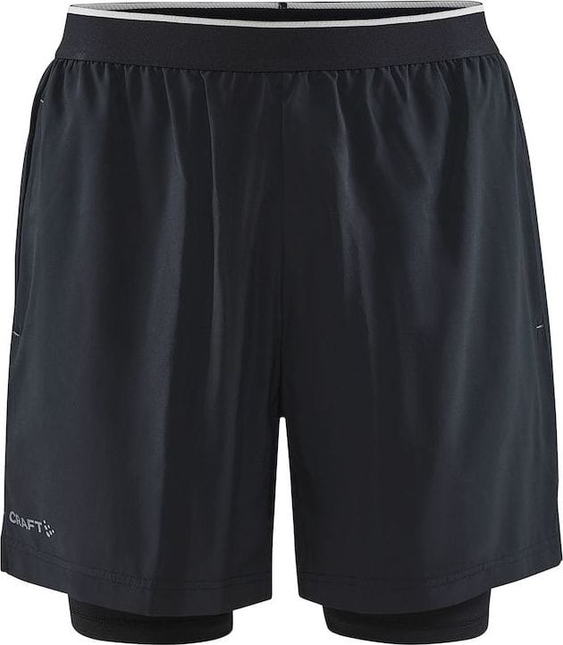 Craft Men's Adv Charge 2-In-1 Stretch Shorts Black Craft Craft Men's Adv Charge 2-In-1 Stretch Shorts Black Craft