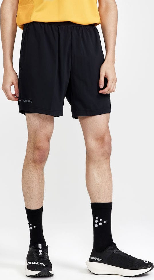 Craft Men's Adv Charge 2-In-1 Stretch Shorts Black Craft Craft Men's Adv Charge 2-In-1 Stretch Shorts Black Craft