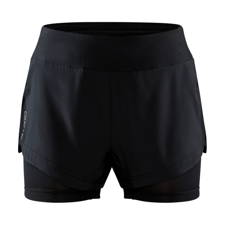 Craft Women's Adv Essence 2-in-1 Shorts Black Craft