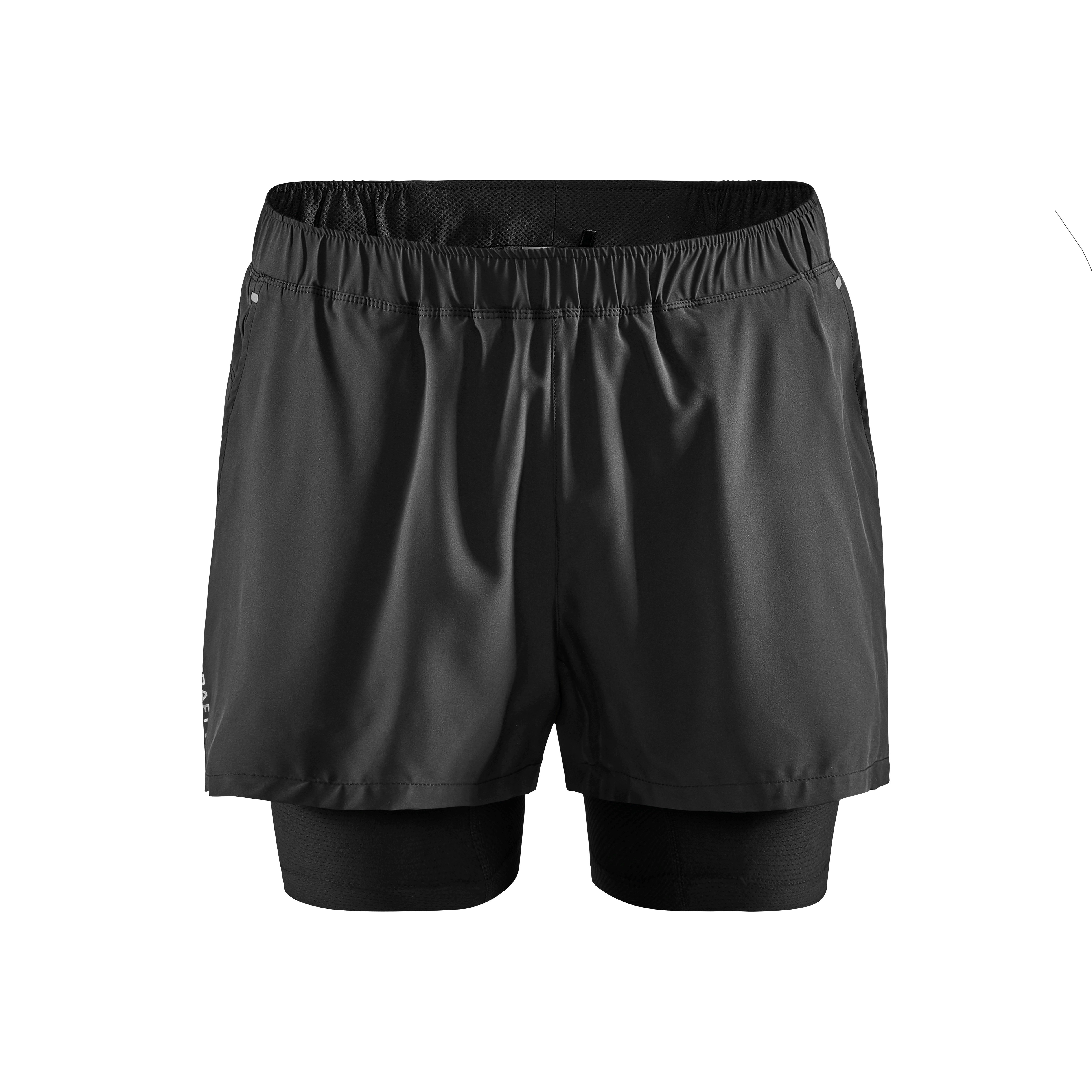 Men’s Adv Essence 2-in-1 Stretch Shorts Black