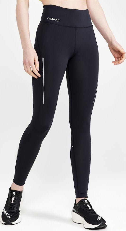 Women's Adv Essence Run Tights Black Craft