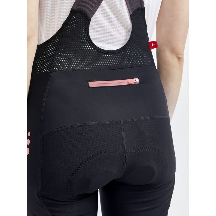 Craft Women's Adv Offroad Bib Shorts Black/Coral Craft Craft Women's Adv Offroad Bib Shorts Black/Coral Craft