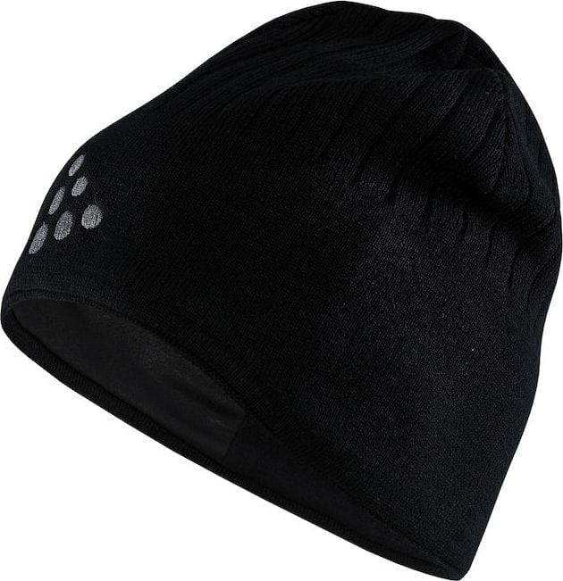 Adv Windblock Knit Hat Black Craft