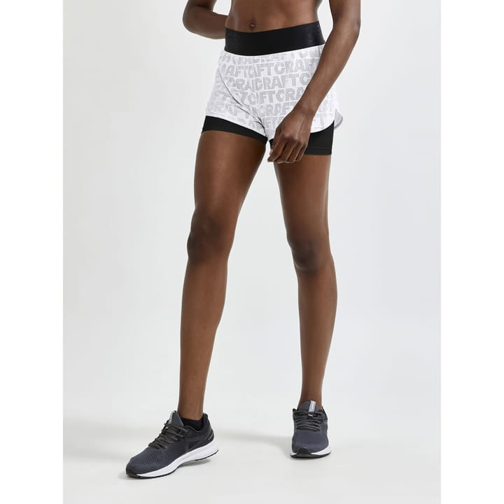 Women's Core Charge Logo Shorts Black/White Craft