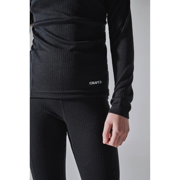 Junior Core Dry Baselayer Set Black Craft