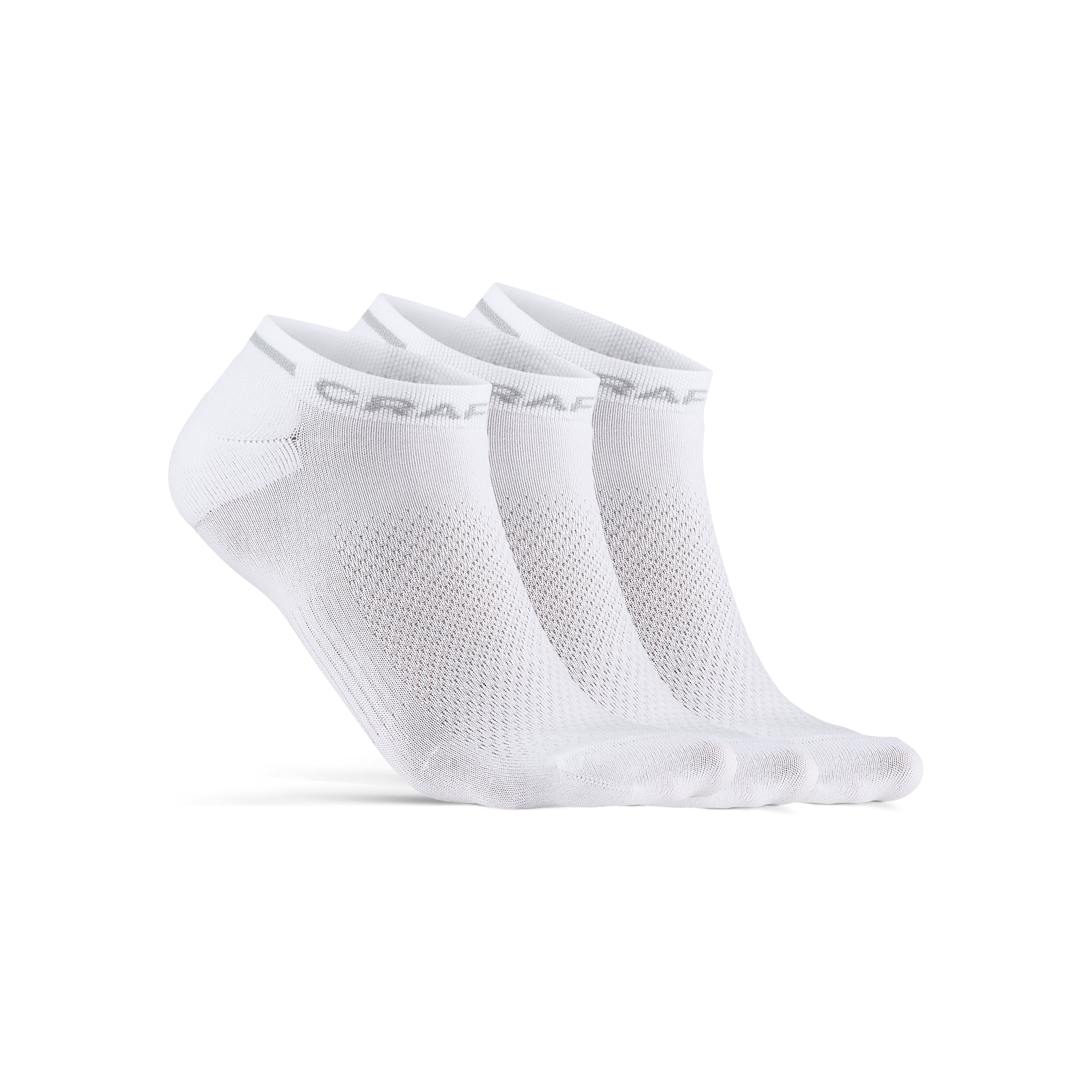 Craft Core Dry Shafless Sock 3-pack White