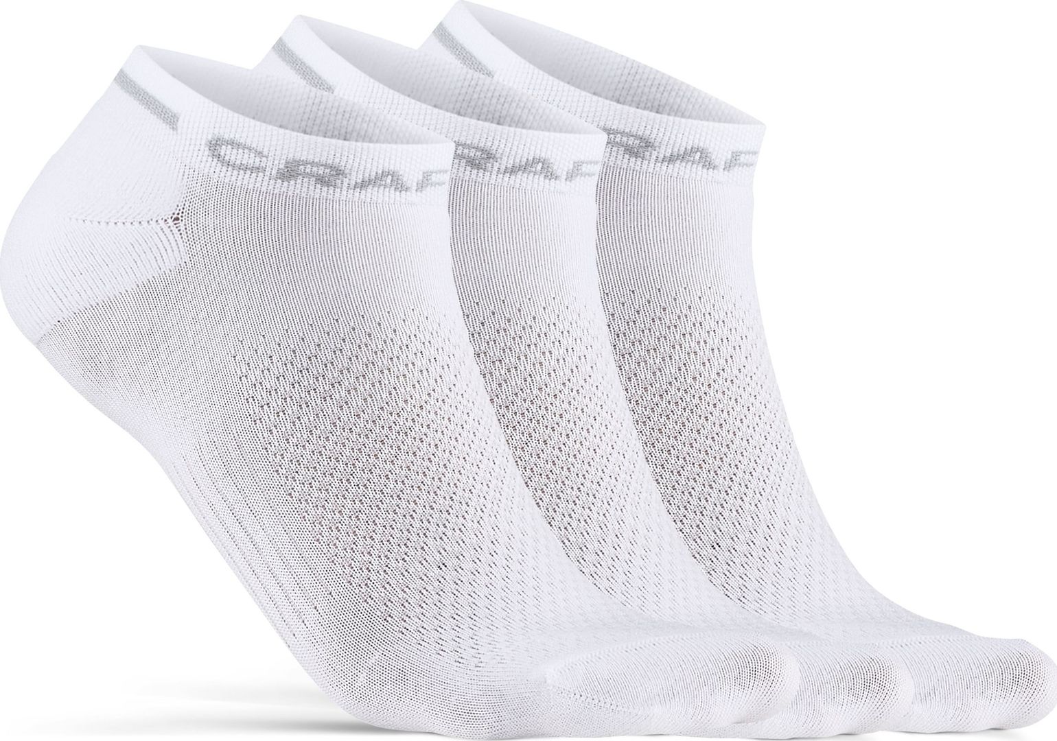 Craft Core Dry Shafless Sock 3-pack White